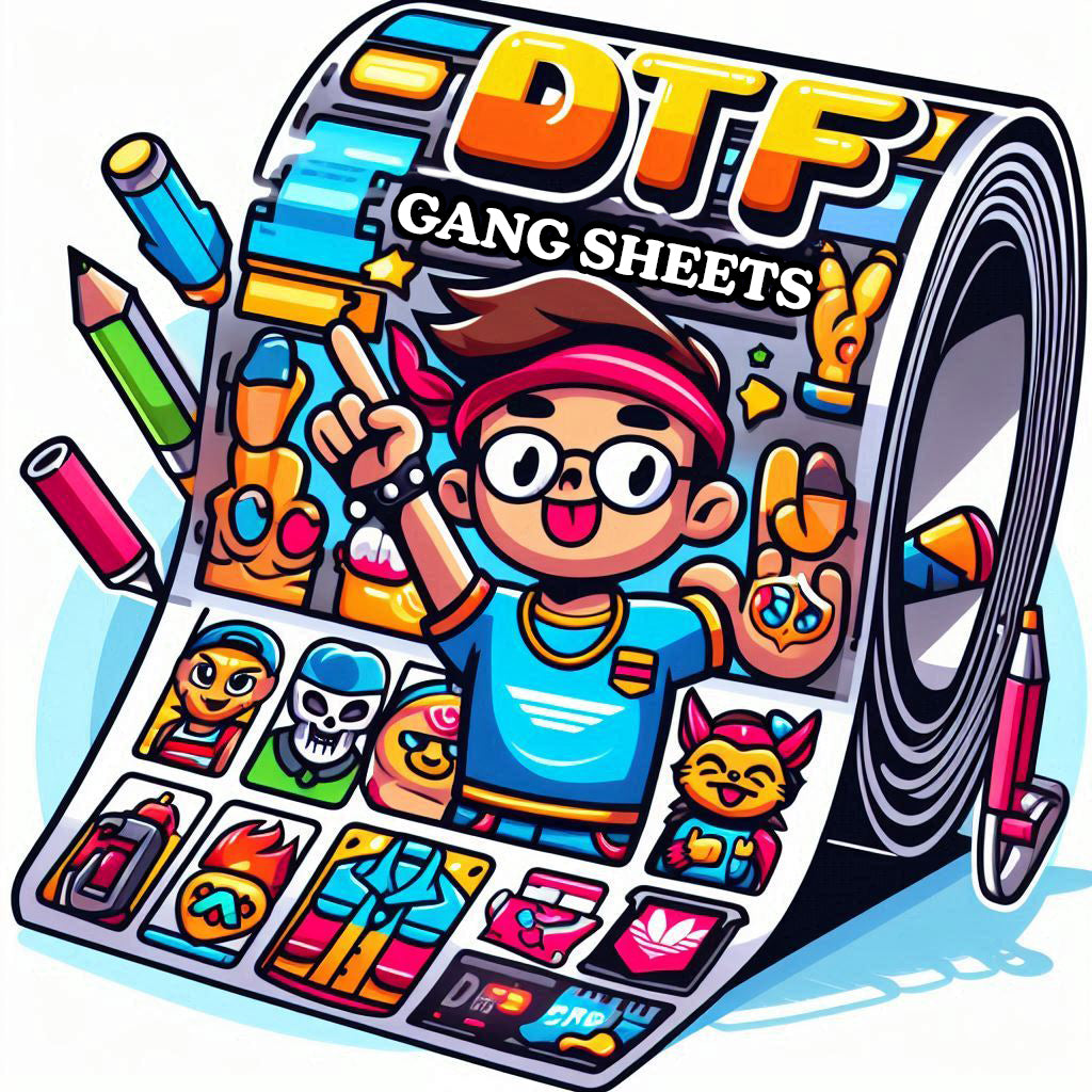 Custom DTF Gang Sheets