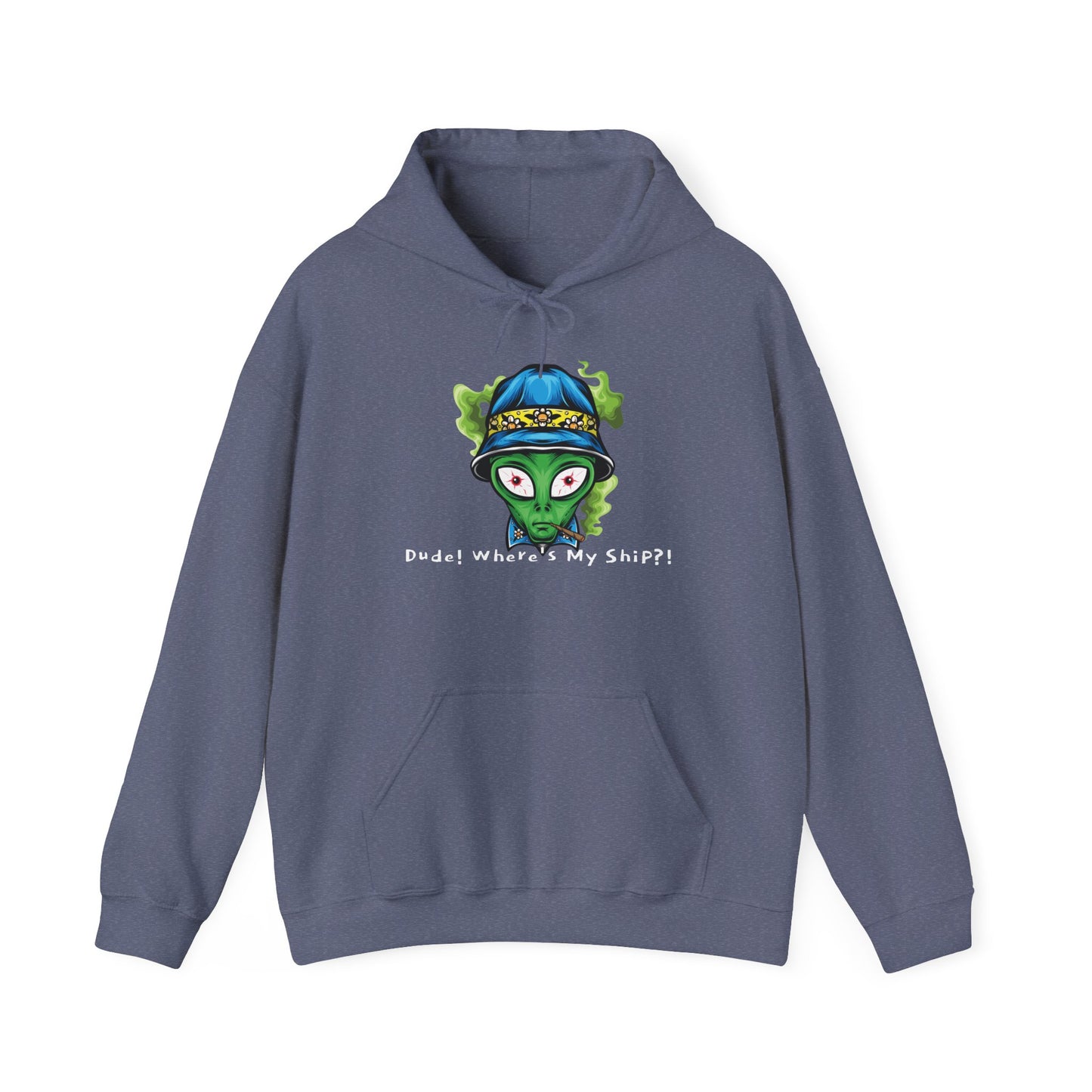 Smokin Alien - Amigo, ¿dónde está mi barco? - Sudadera con capucha unisex Heavy Blend™