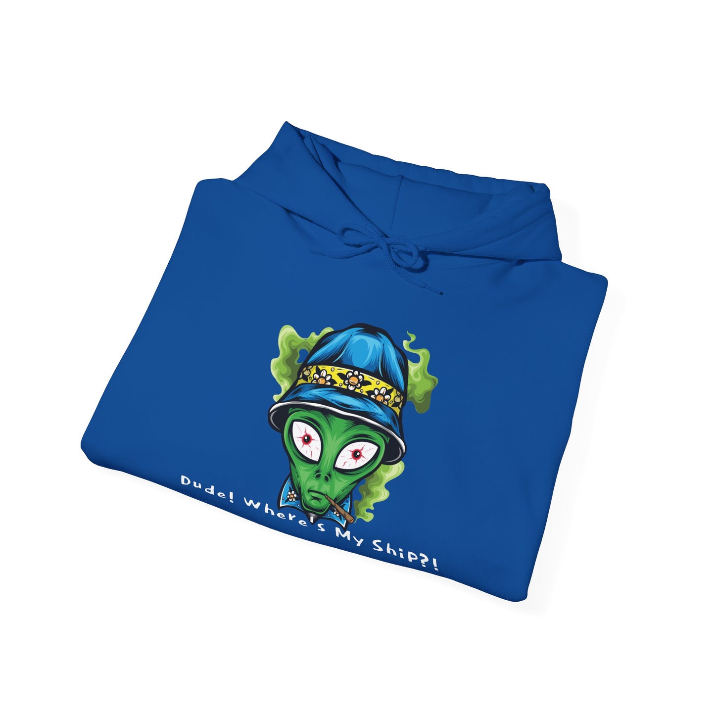 Smokin Alien - Amigo, ¿dónde está mi barco? - Sudadera con capucha unisex Heavy Blend™