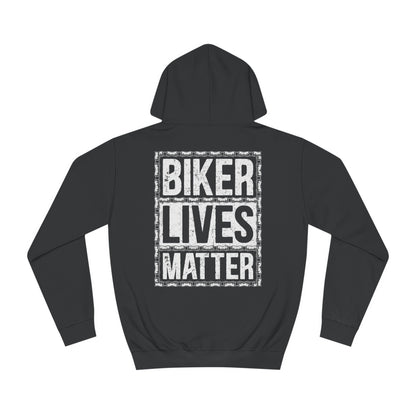 Biker Lives Matter - Unisex College Hoodie