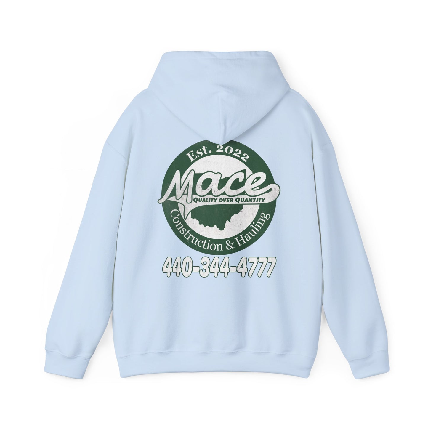 Mace Construction & Hauling - Unisex Heavy Blend™ Hooded Sweatshirt