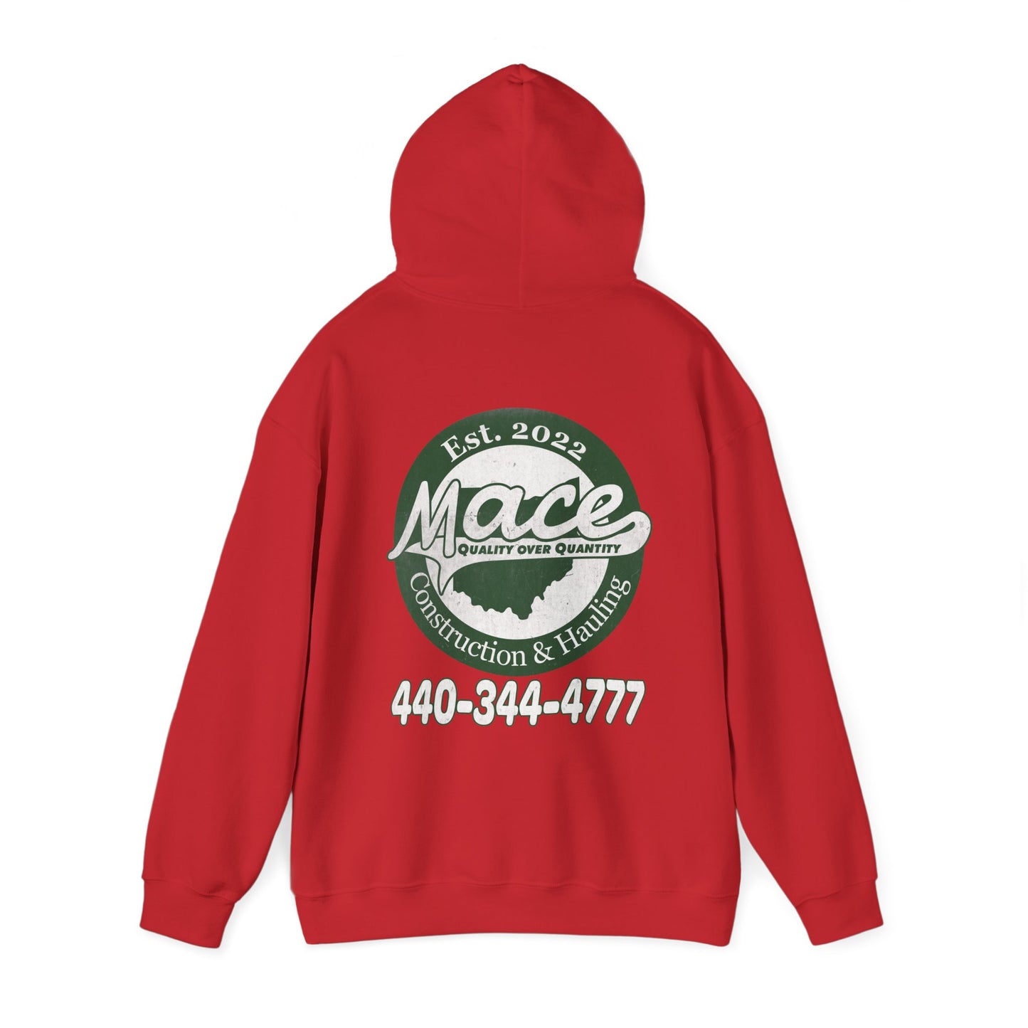 Mace Construction & Hauling - Unisex Heavy Blend™ Hooded Sweatshirt