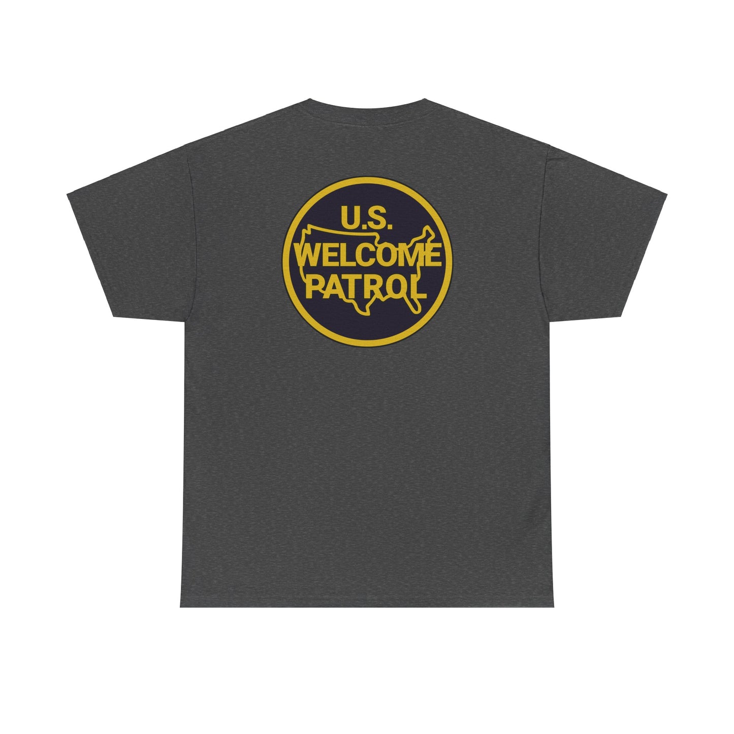 US Welcome Patrol Parody - Gildan Unisex Heavy Cotton Tee