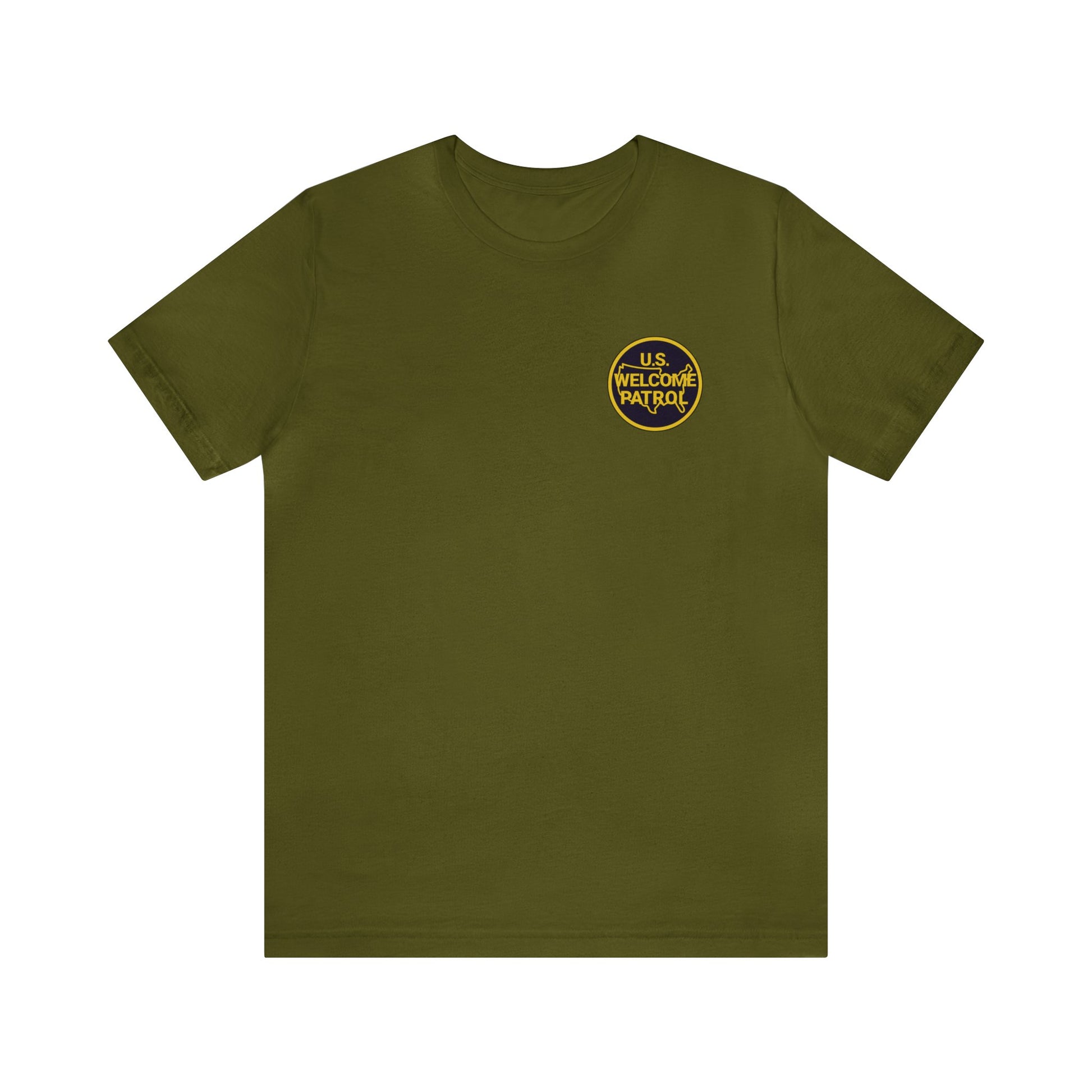 US Welcome Patrol Parody - Unisex Jersey Short Sleeve Tee - OCDandApparel