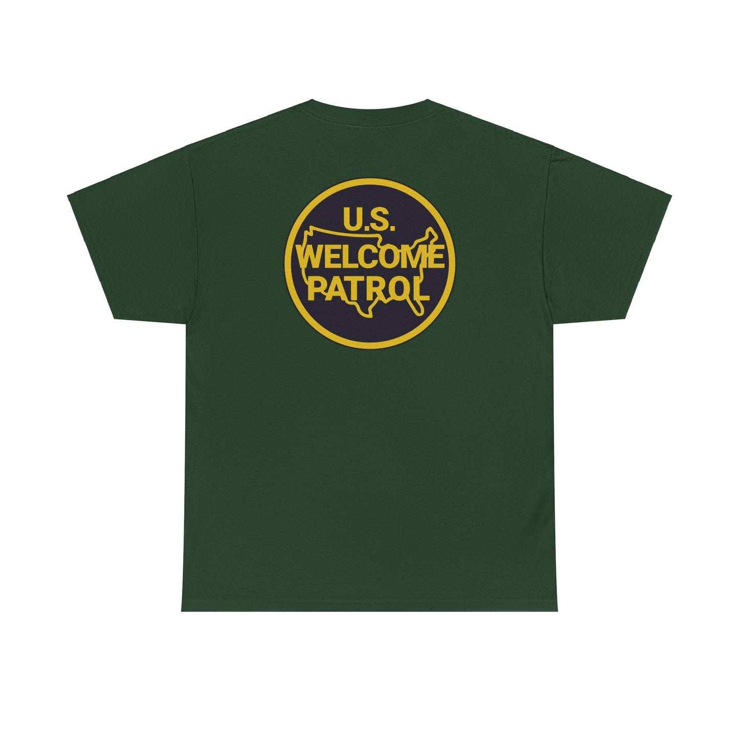 US Welcome Patrol Parody - Gildan Unisex Heavy Cotton Tee