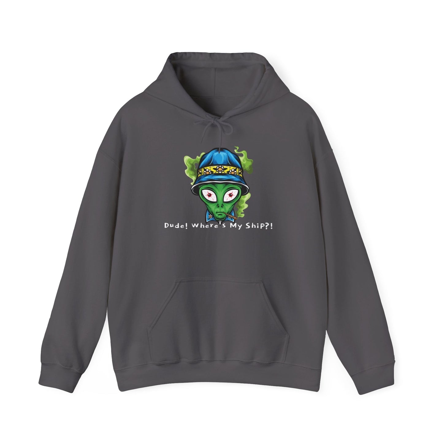 Smokin Alien - Amigo, ¿dónde está mi barco? - Sudadera con capucha unisex Heavy Blend™