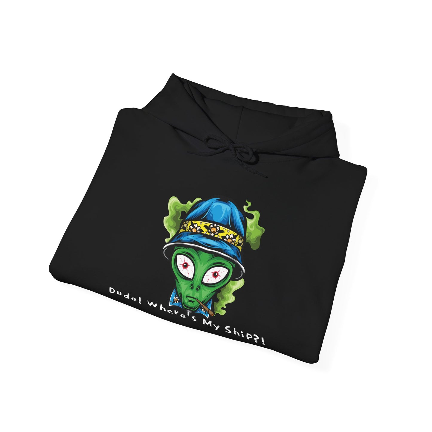 Smokin Alien - Amigo, ¿dónde está mi barco? - Sudadera con capucha unisex Heavy Blend™