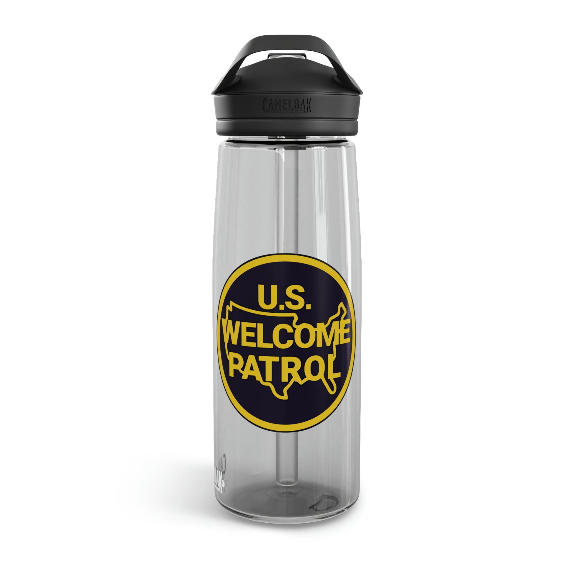 US Welcome Patrol Parody - CamelBak Eddy®  Water Bottle, 20oz5oz - OCDandApparel