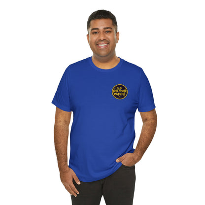 US Welcome Patrol Parody - Unisex Jersey Short Sleeve Tee - OCDandApparel