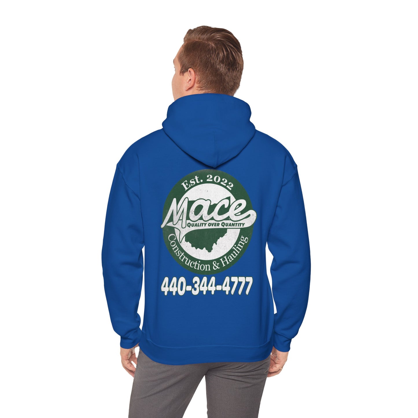 Mace Construction & Hauling - Unisex Heavy Blend™ Hooded Sweatshirt