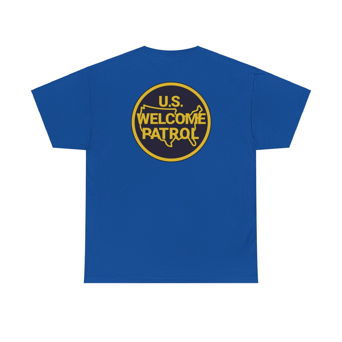 US Welcome Patrol Parody - Gildan Unisex Heavy Cotton Tee