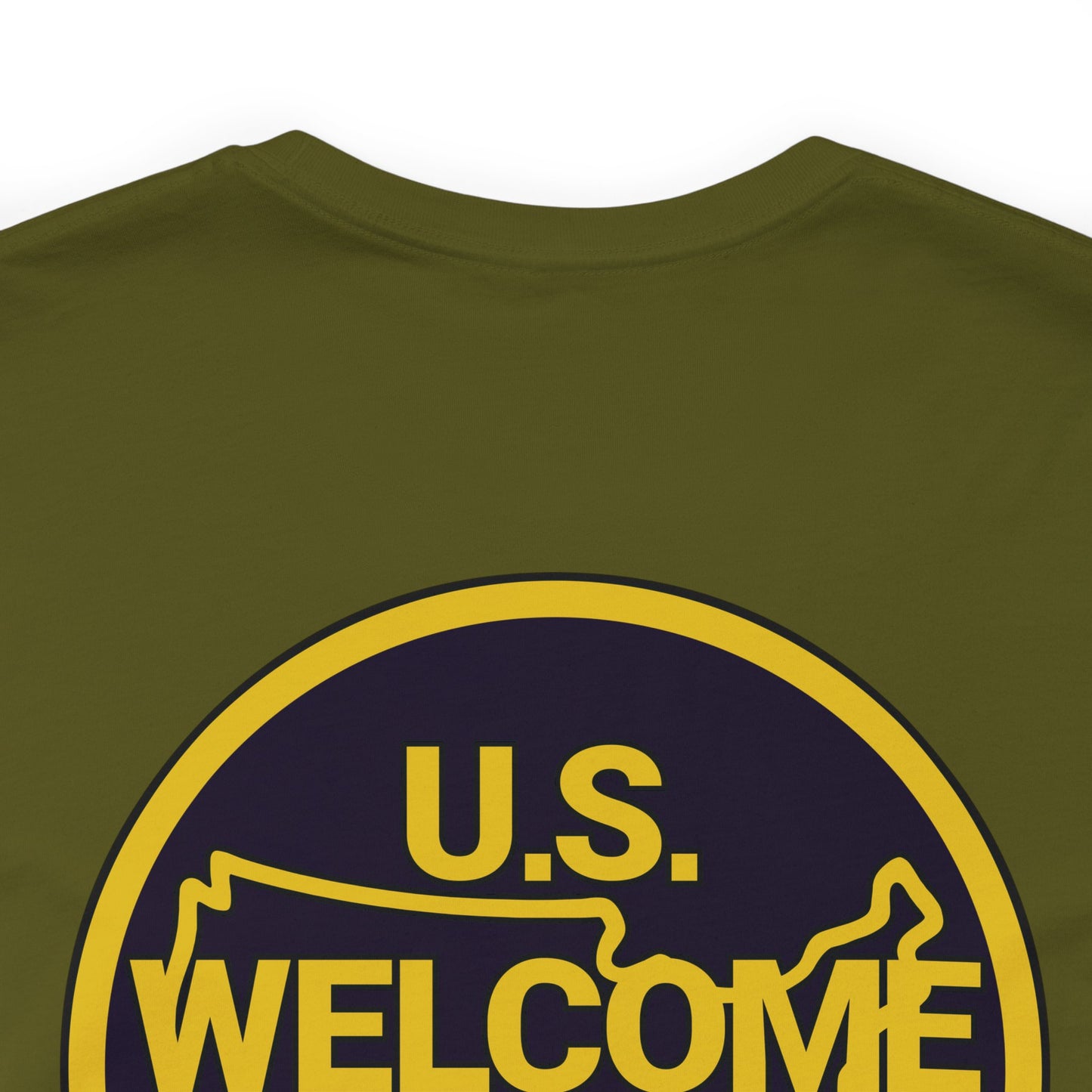 US Welcome Patrol Parody - Unisex Jersey Short Sleeve Tee - OCDandApparel