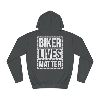 Biker Lives Matter - Unisex College Hoodie