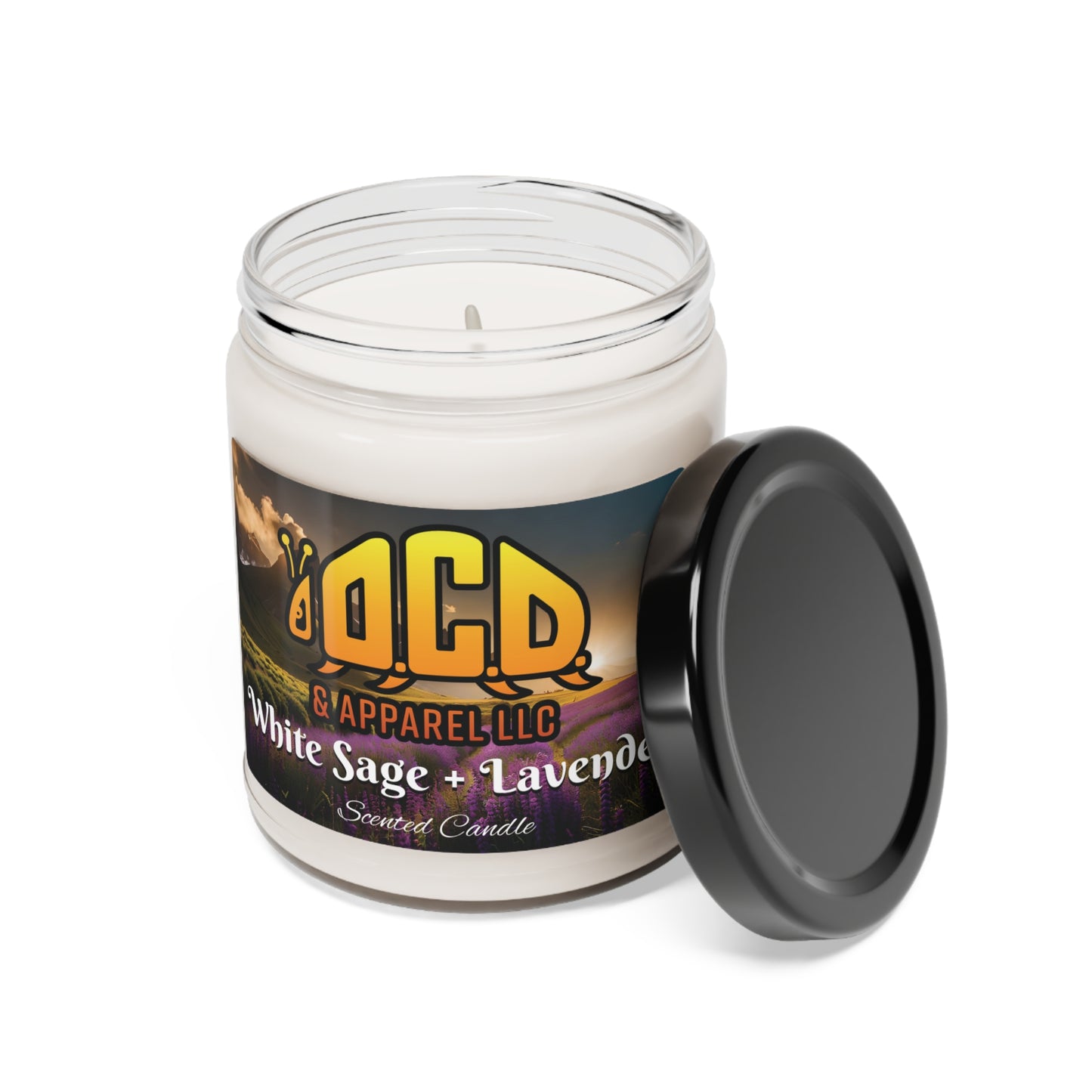 O.C.D. & Apparel - Scented Soy Candle, 9oz - OCDandApparel