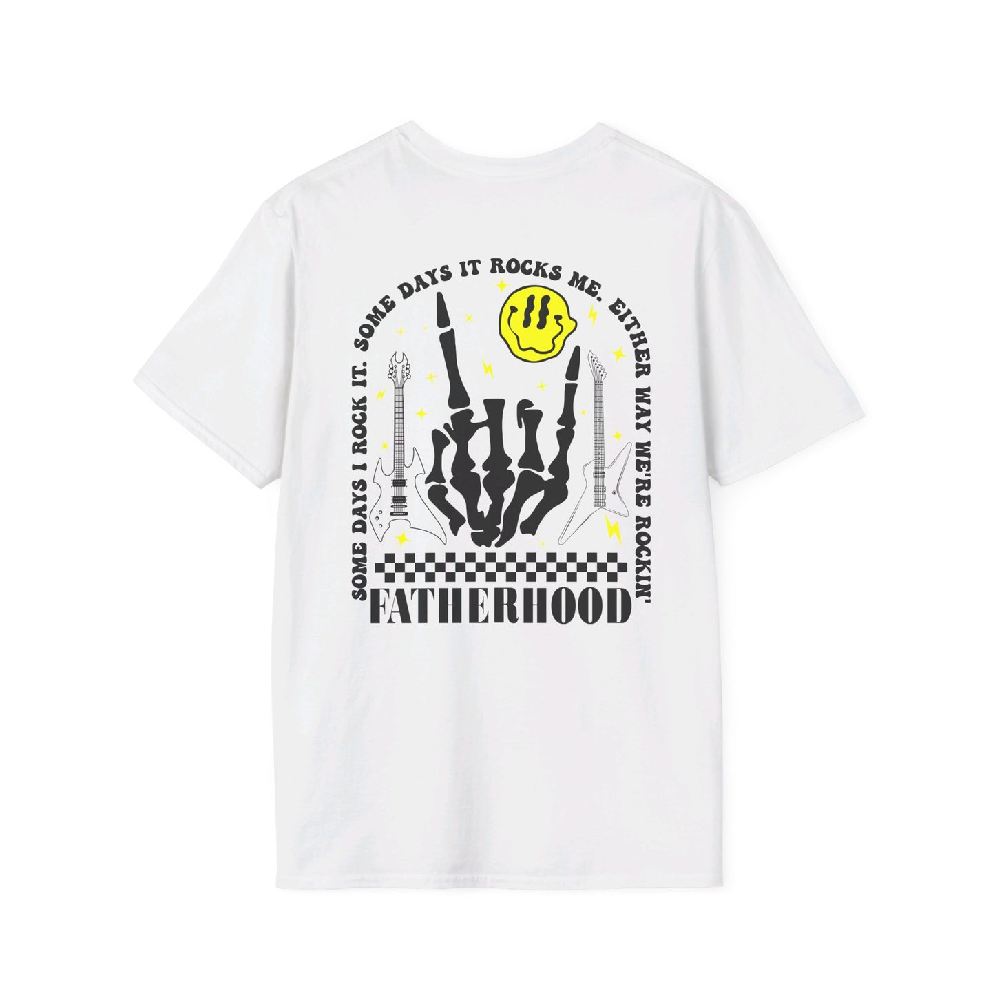 Rockin' Fatherhood - Unisex Softstyle T-Shirt