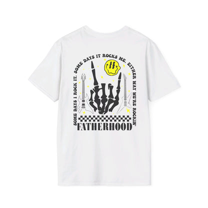 Rockin' Fatherhood - Unisex Softstyle T-Shirt