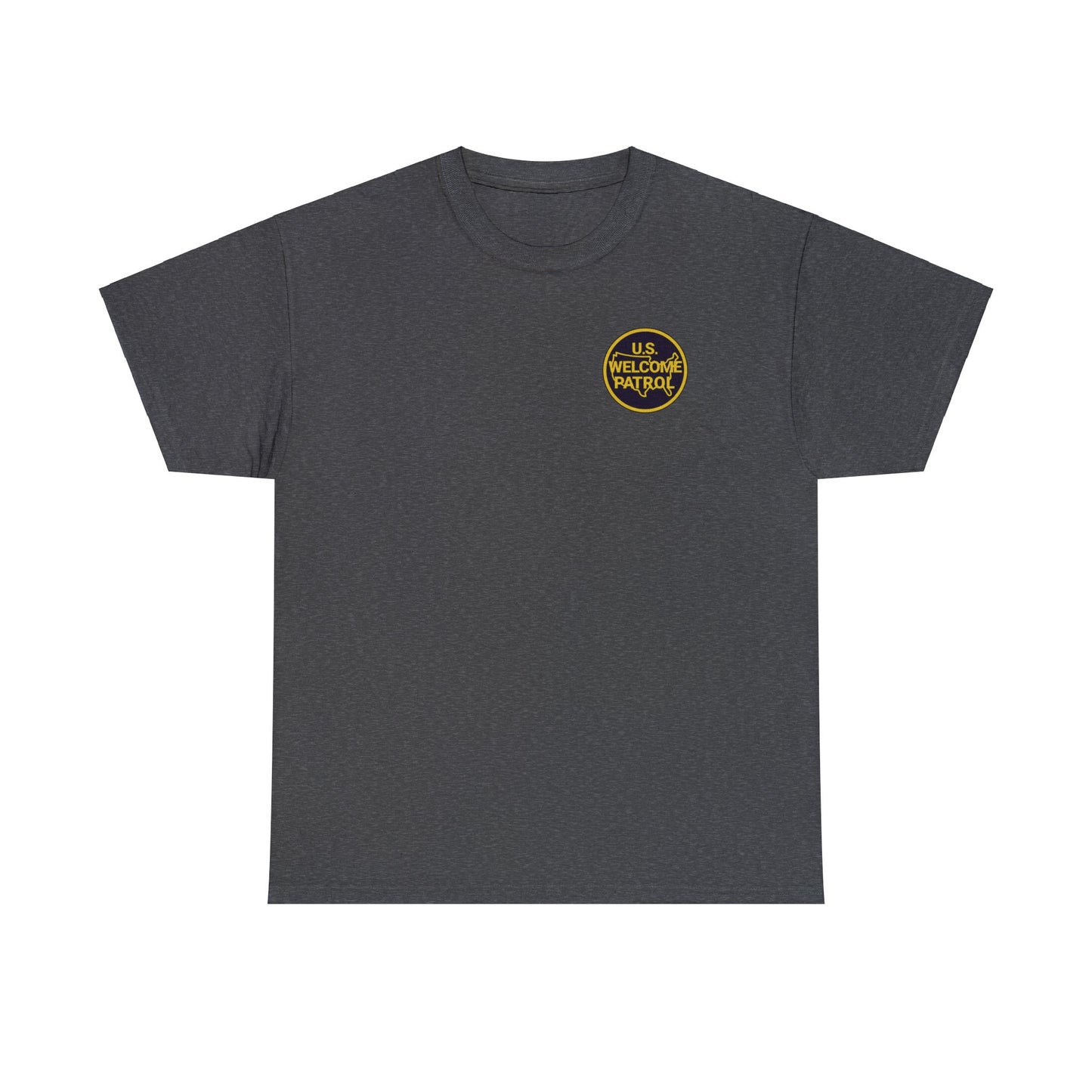 US Welcome Patrol Parody - Gildan Unisex Heavy Cotton Tee - OCDandApparel