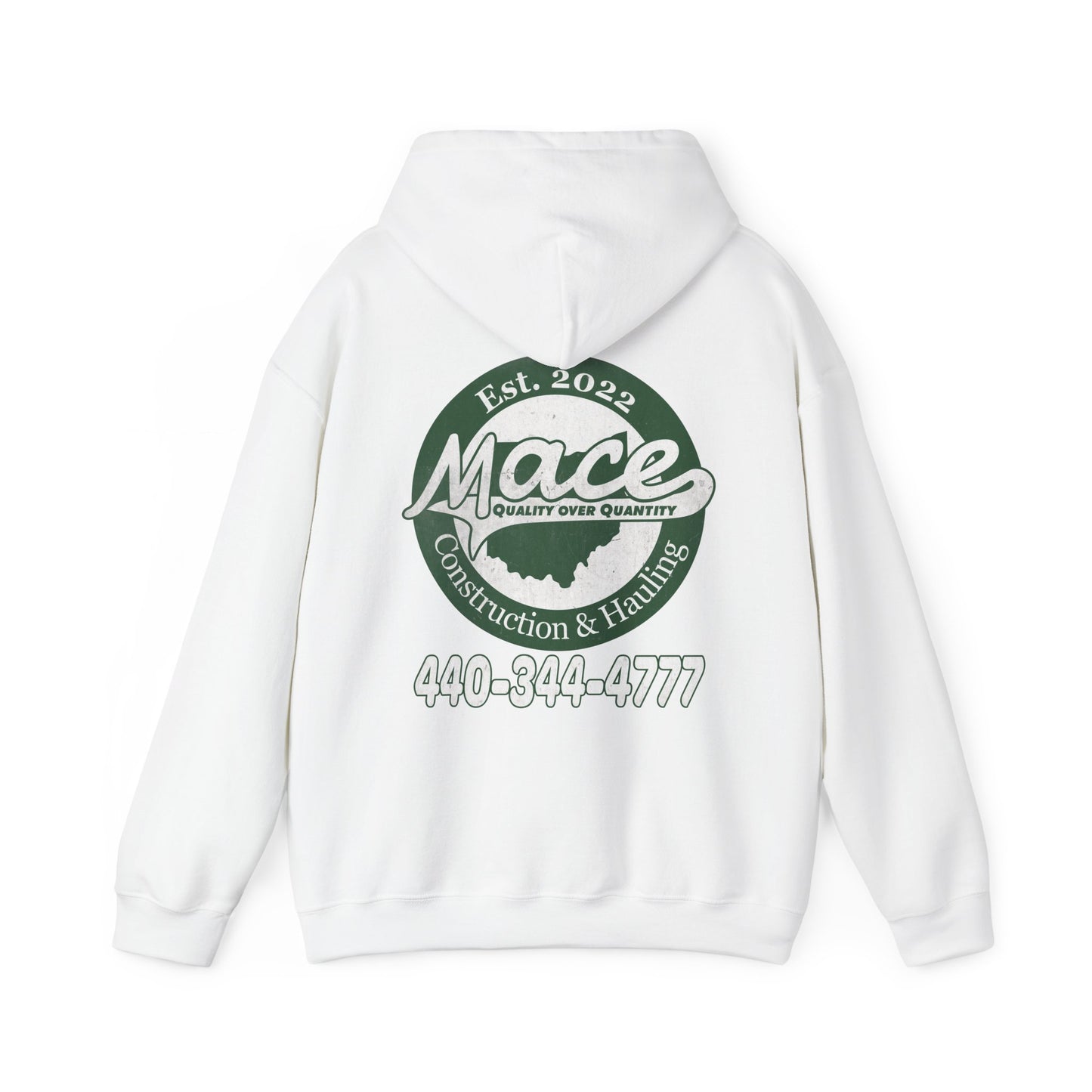 Mace Construction & Hauling - Unisex Heavy Blend™ Hooded Sweatshirt