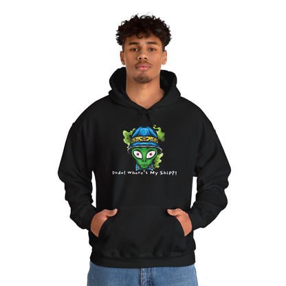 Smokin Alien - Amigo, ¿dónde está mi barco? - Sudadera con capucha unisex Heavy Blend™