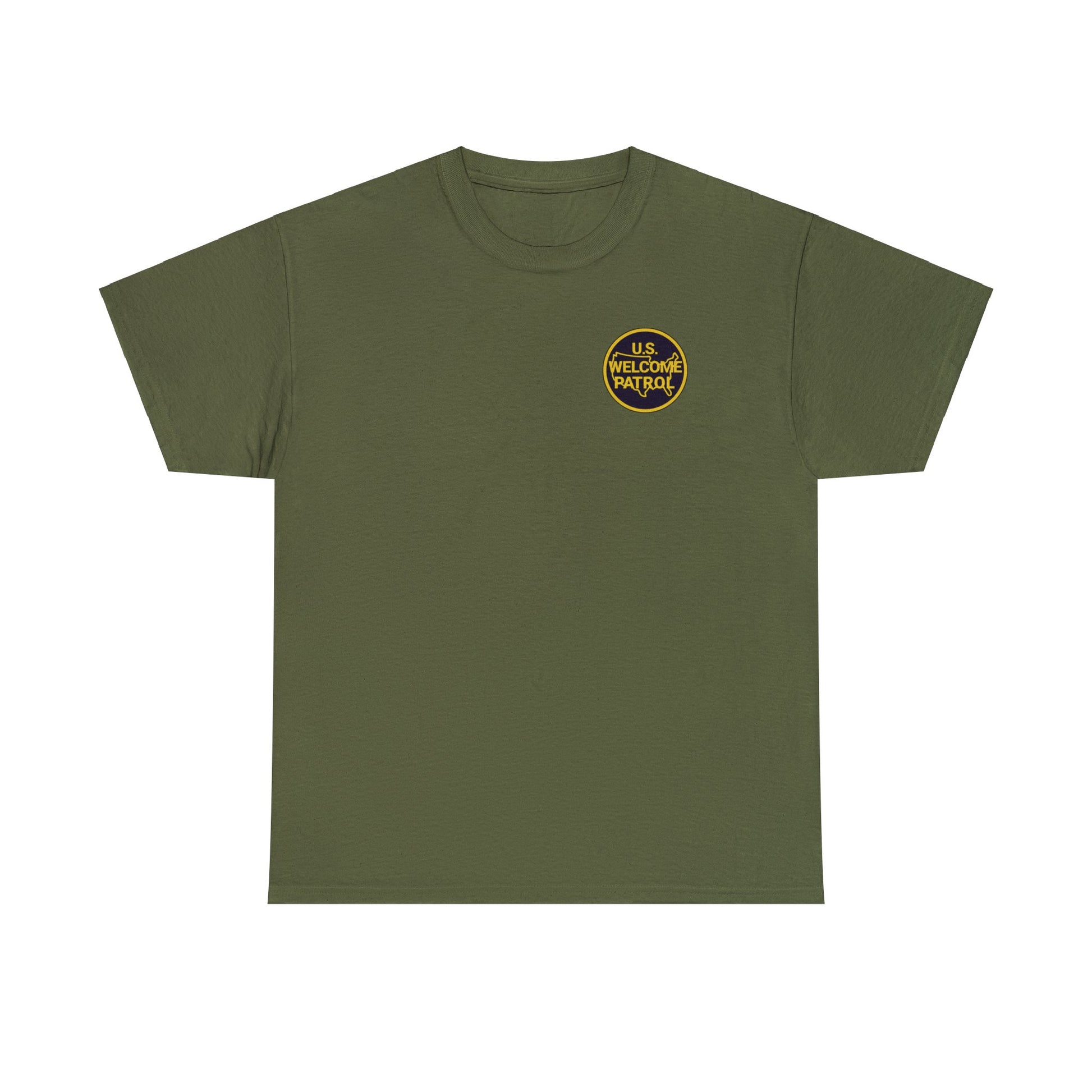 US Welcome Patrol Parody - Gildan Unisex Heavy Cotton Tee - OCDandApparel