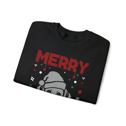 Merry WOOFMAS - Unisex Heavy Blend™ Crewneck Sweatshirt - OCDandApparel