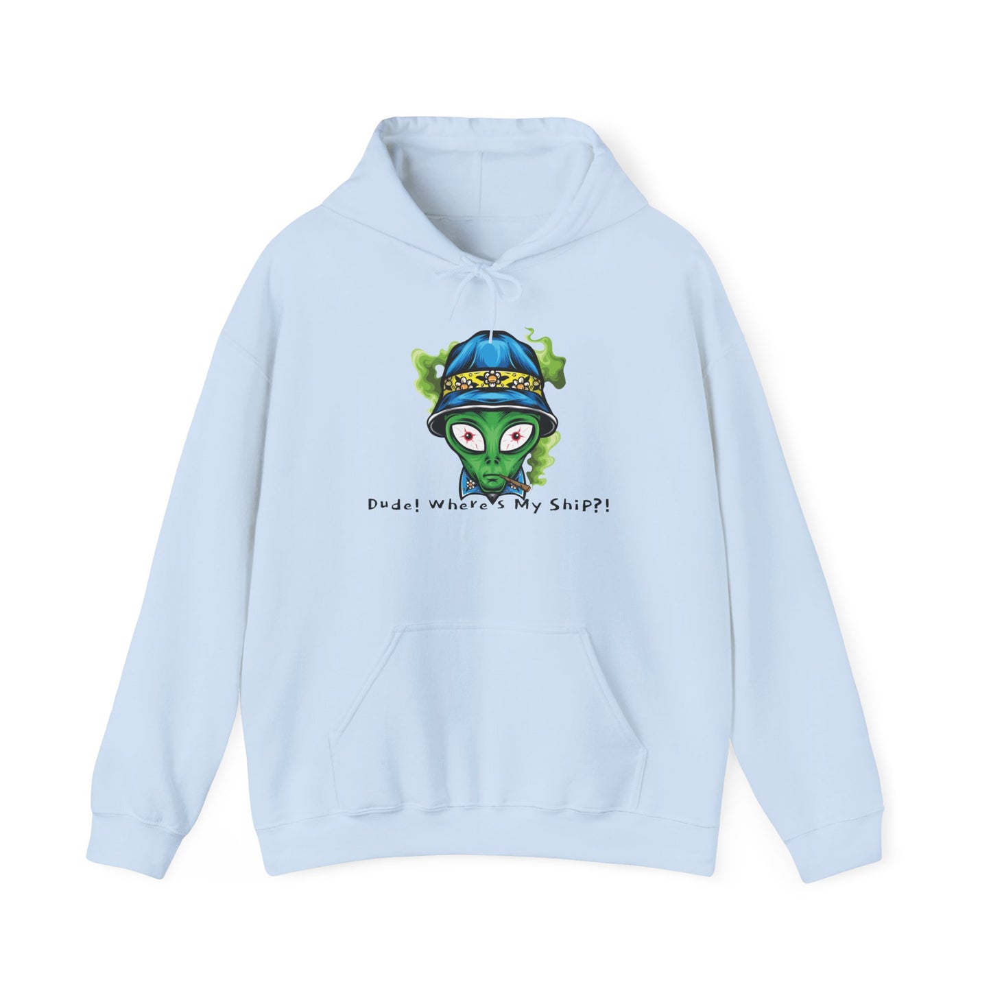 Smokin Alien - Amigo, ¿dónde está mi barco? - Sudadera con capucha unisex Heavy Blend™