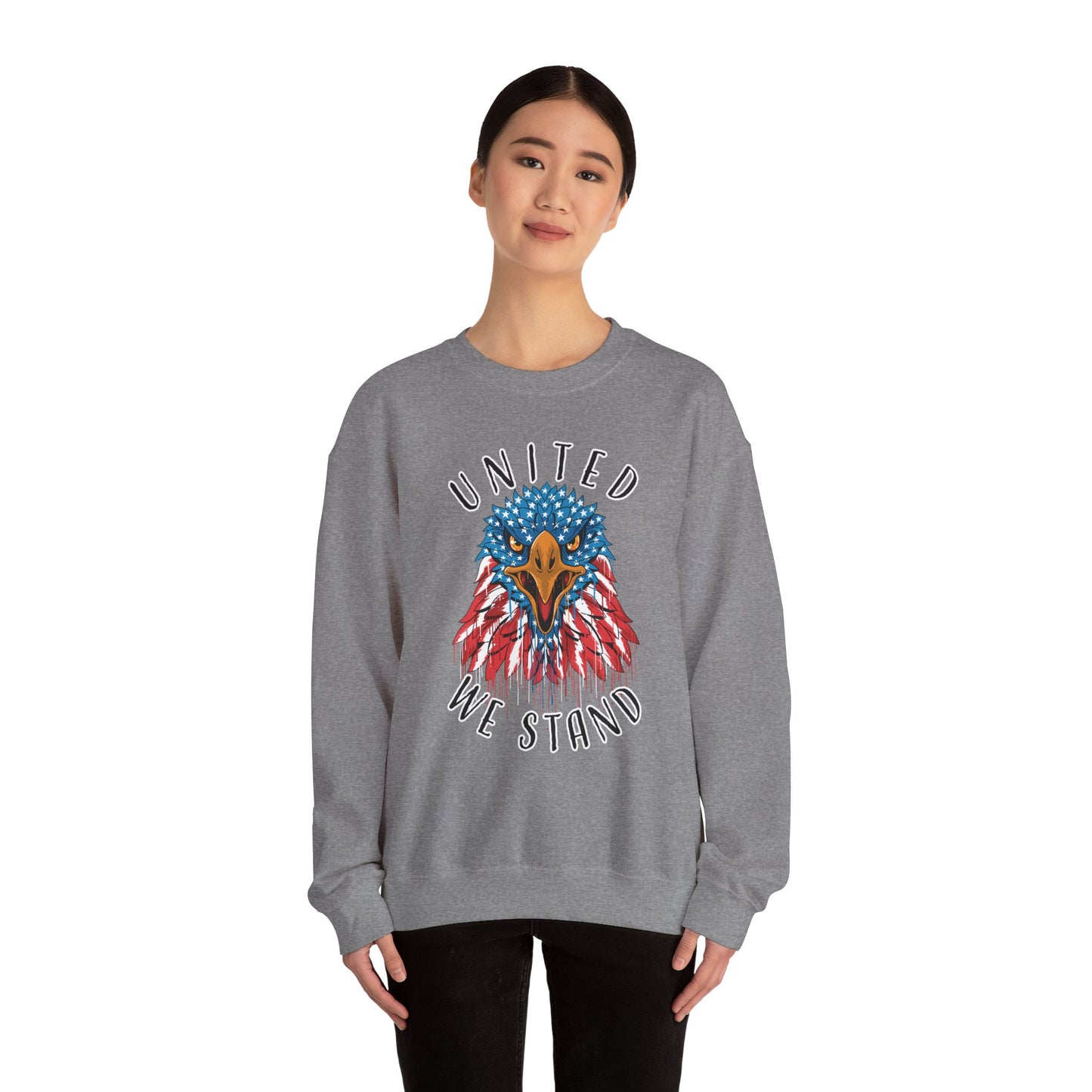 United We Stand - Unisex Heavy Blend™ Crewneck Sweatshirt