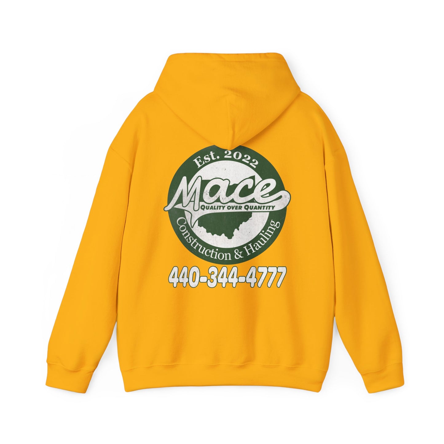 Mace Construction & Hauling - Unisex Heavy Blend™ Hooded Sweatshirt