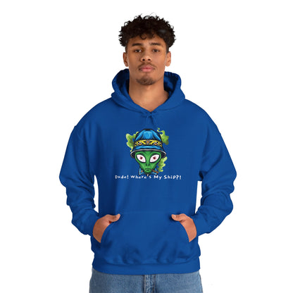 Smokin Alien - Amigo, ¿dónde está mi barco? - Sudadera con capucha unisex Heavy Blend™