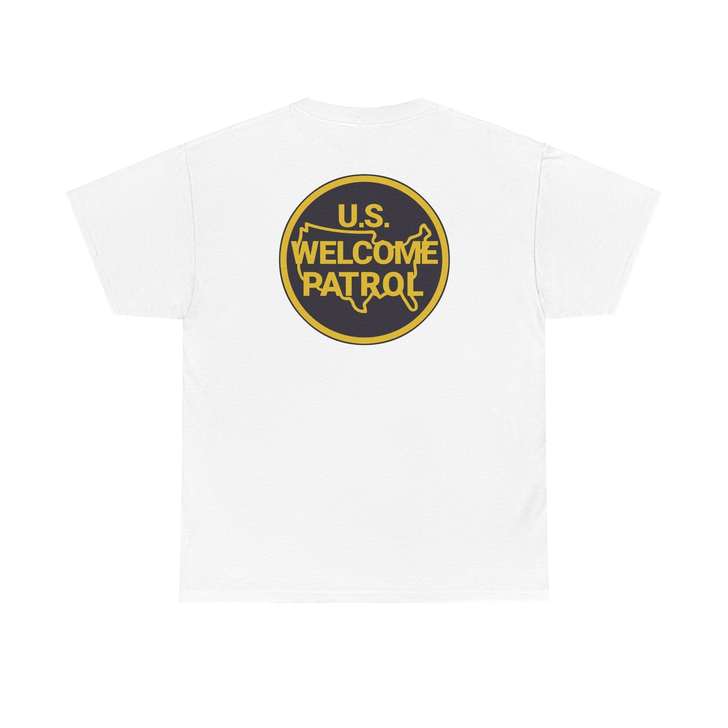 US Welcome Patrol Parody - Gildan Unisex Heavy Cotton Tee