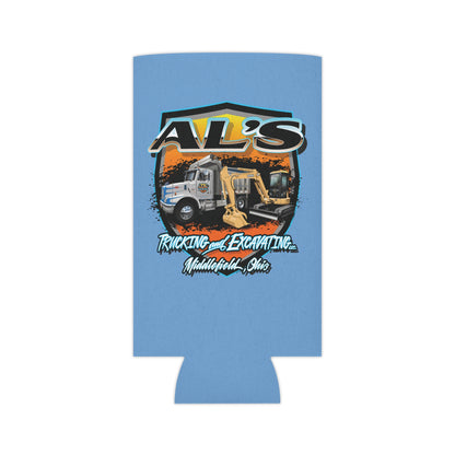 Al's Trucking and Excavating - Can Coolers - Regular / Slim - OCDandApparel