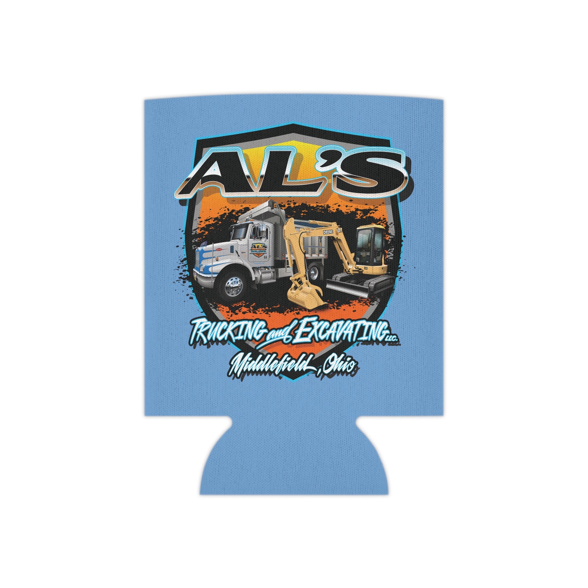 Al's Trucking and Excavating - Can Coolers - Regular / Slim - OCDandApparel