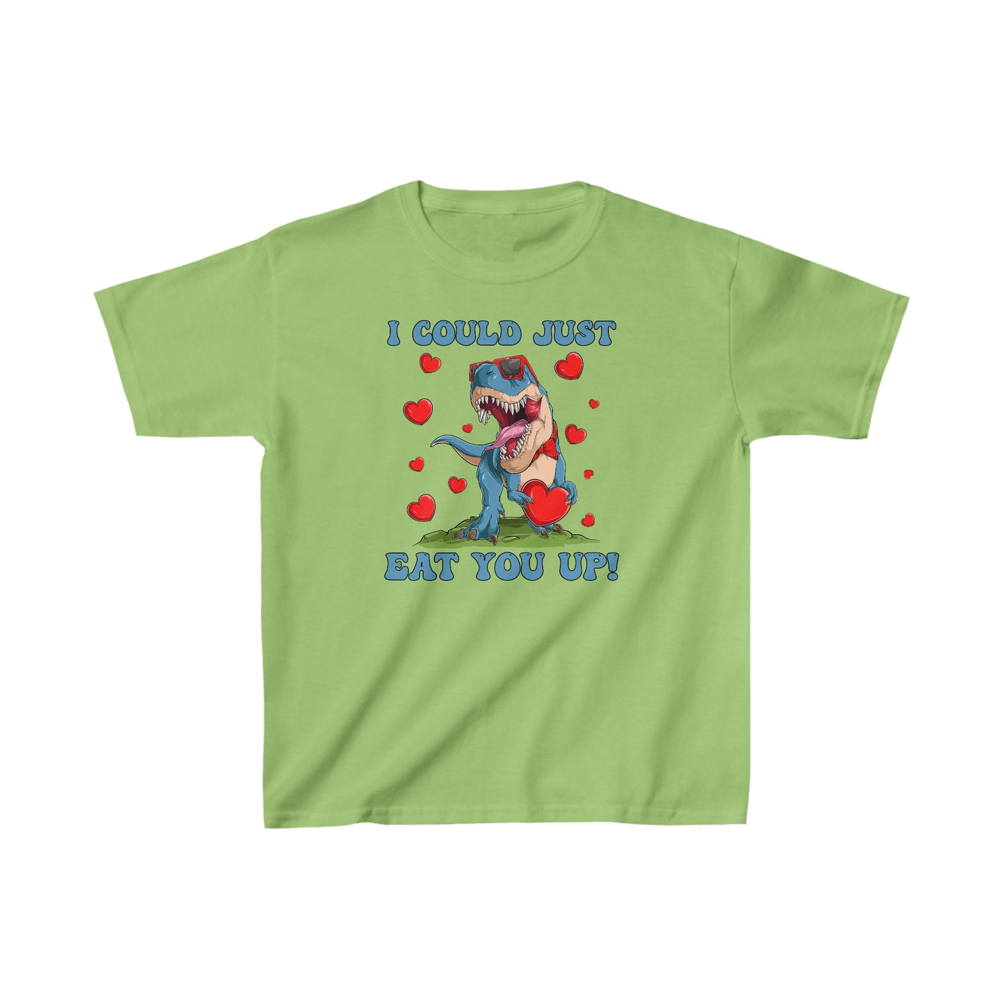 I Could Just Eat You UP T-Rex - Kids Heavy Cotton™ Tee - OCDandApparel