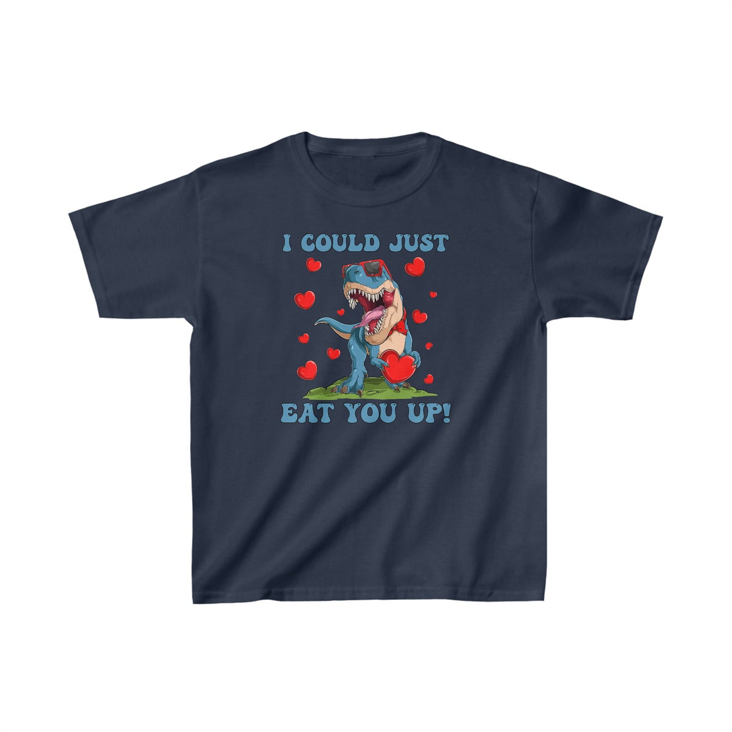 I Could Just Eat You UP T-Rex - Kids Heavy Cotton™ Tee - OCDandApparel