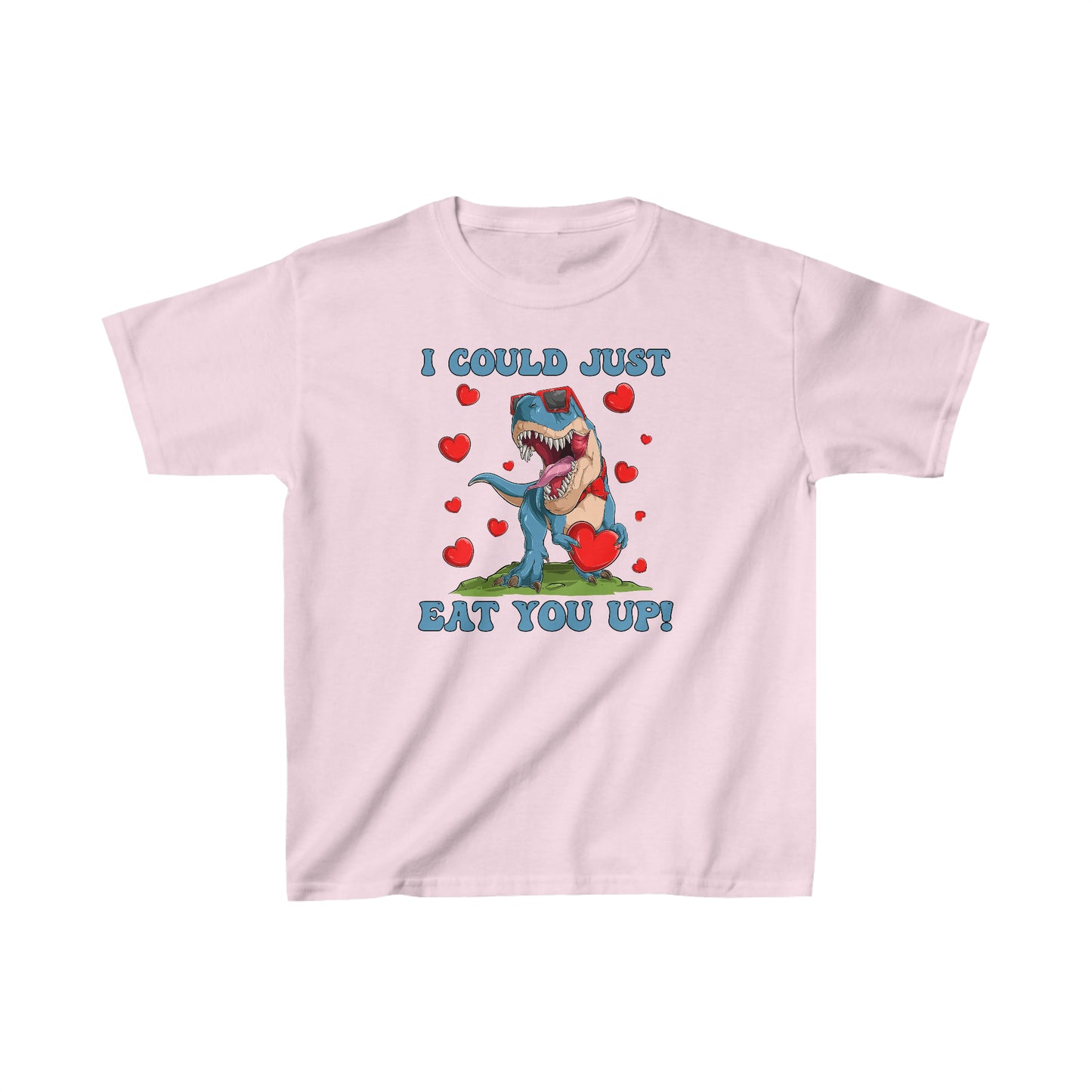 I Could Just Eat You UP T-Rex - Kids Heavy Cotton™ Tee - OCDandApparel