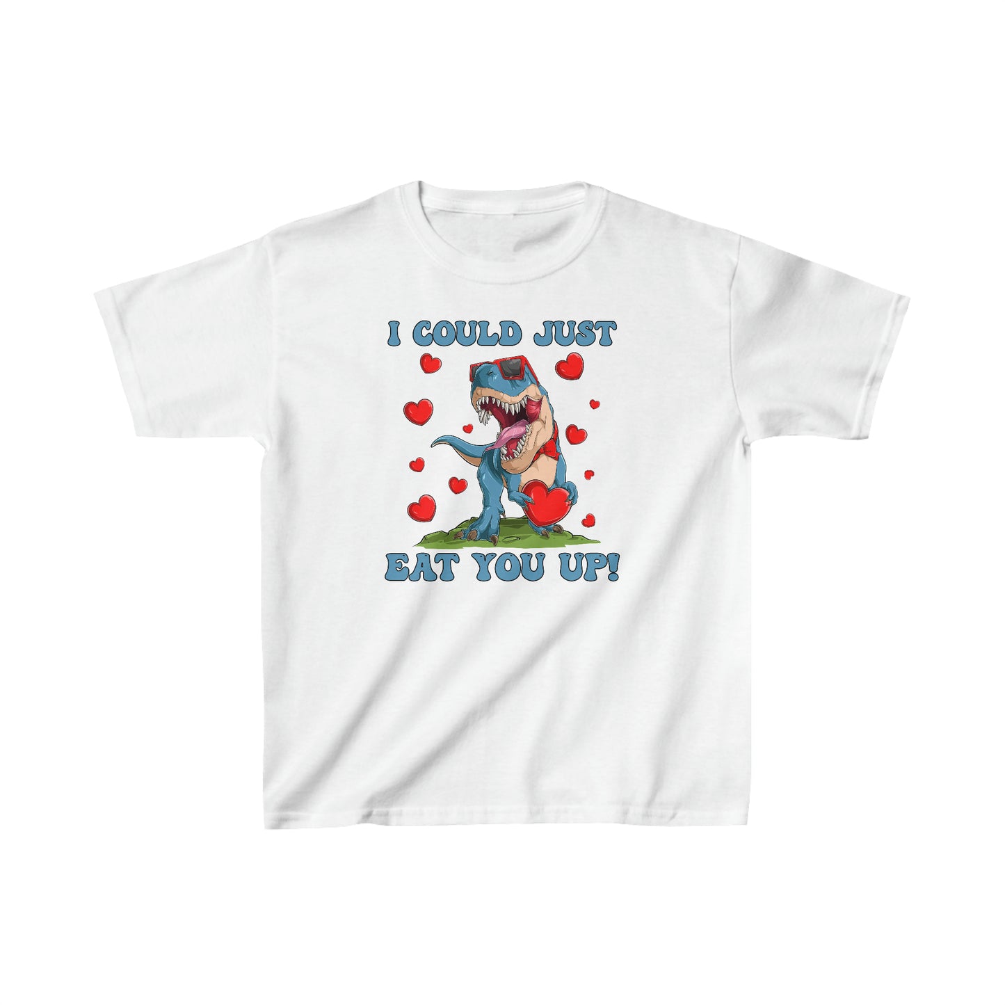 I Could Just Eat You UP T-Rex - Kids Heavy Cotton™ Tee - OCDandApparel