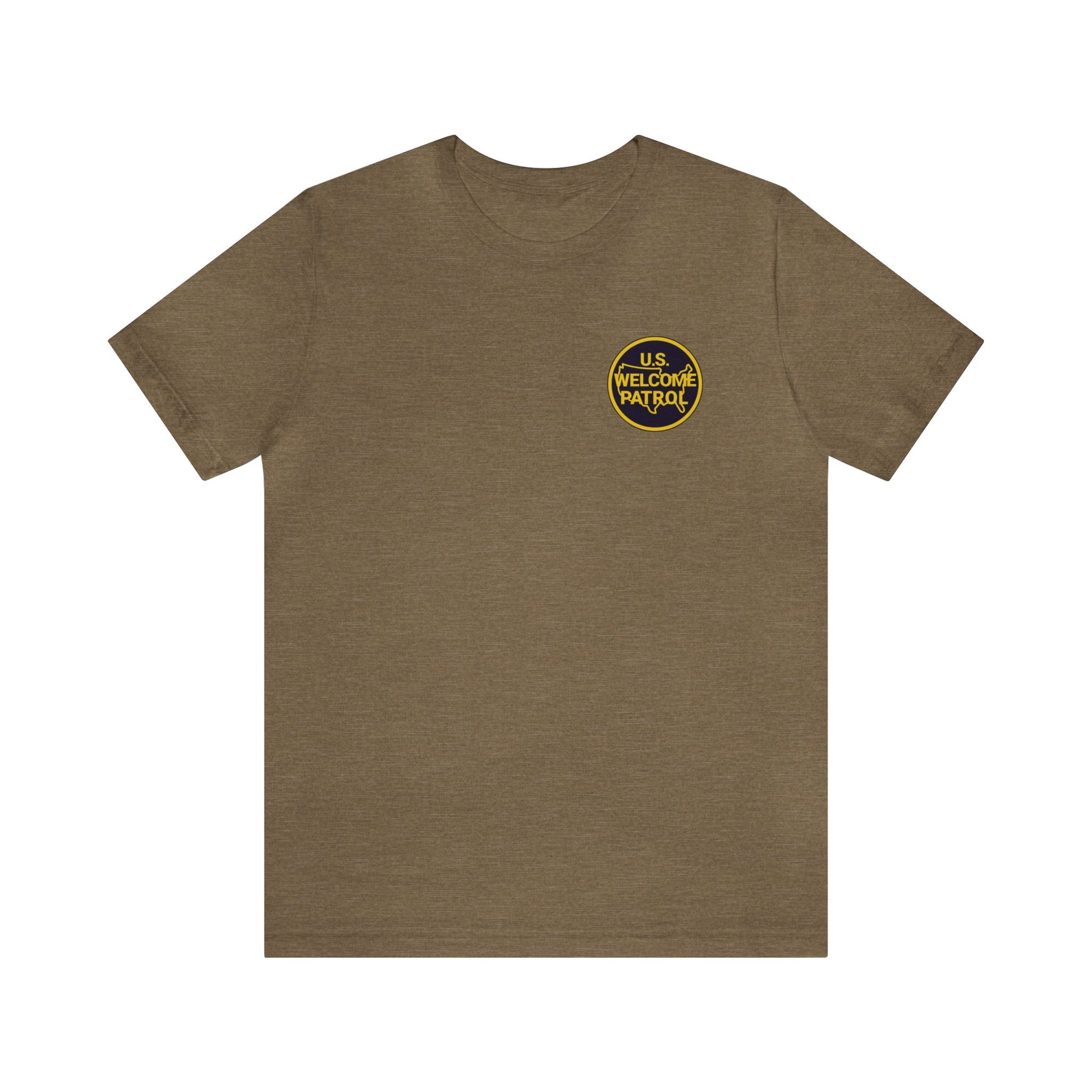 US Welcome Patrol Parody - Unisex Jersey Short Sleeve Tee - OCDandApparel