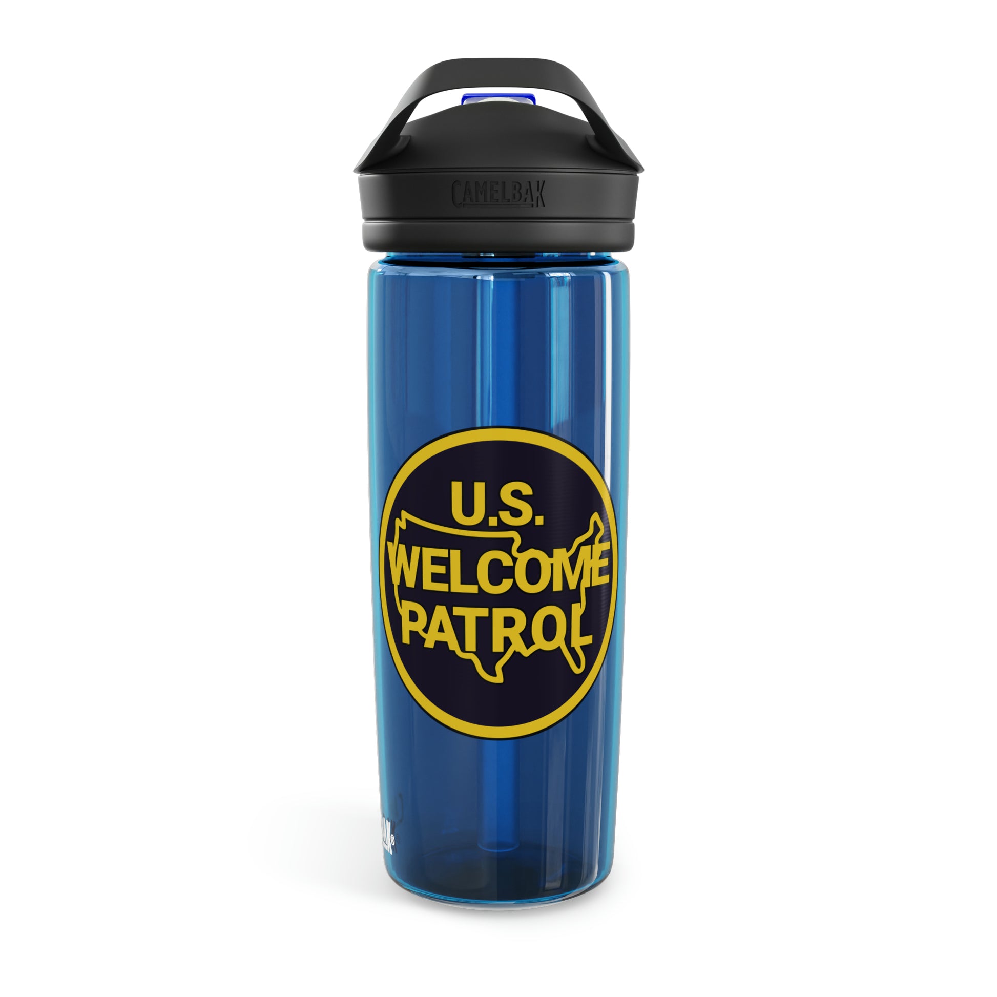 US Welcome Patrol Parody - CamelBak Eddy®  Water Bottle, 20oz5oz - OCDandApparel