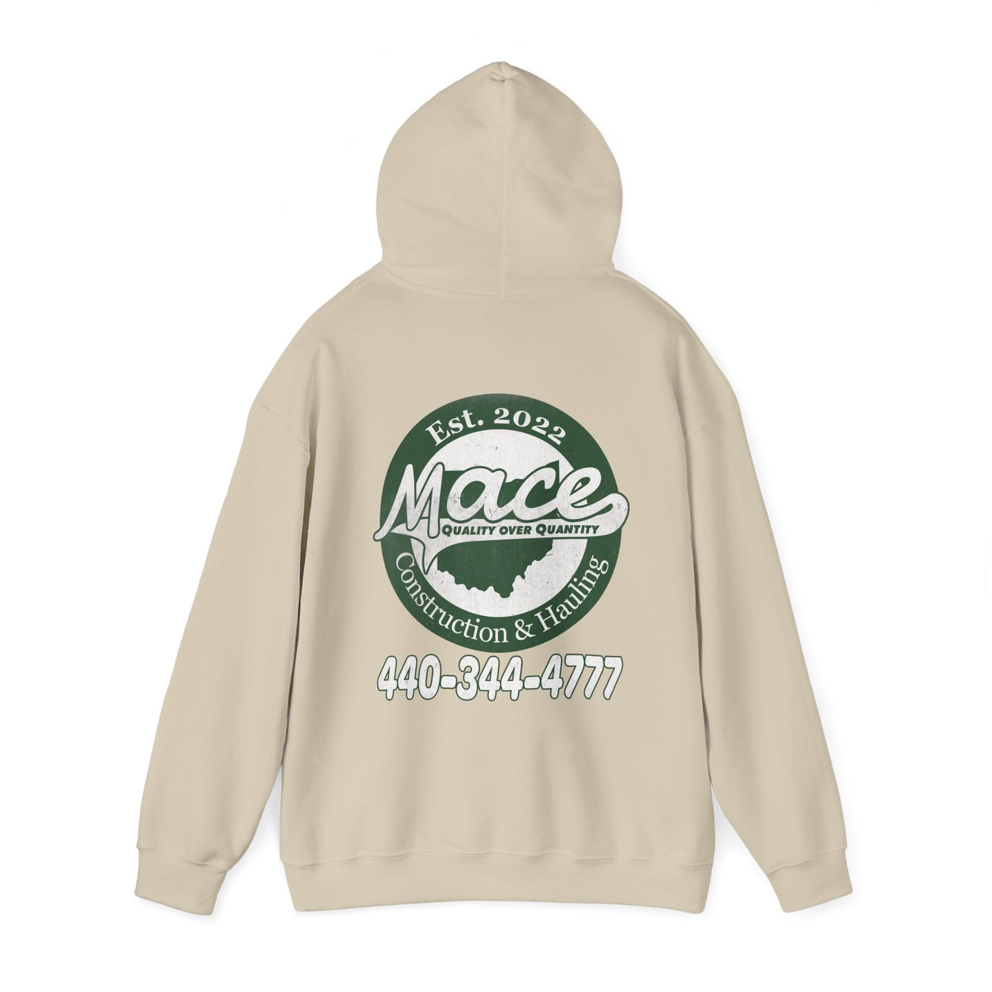 Mace Construction & Hauling - Unisex Heavy Blend™ Hooded Sweatshirt