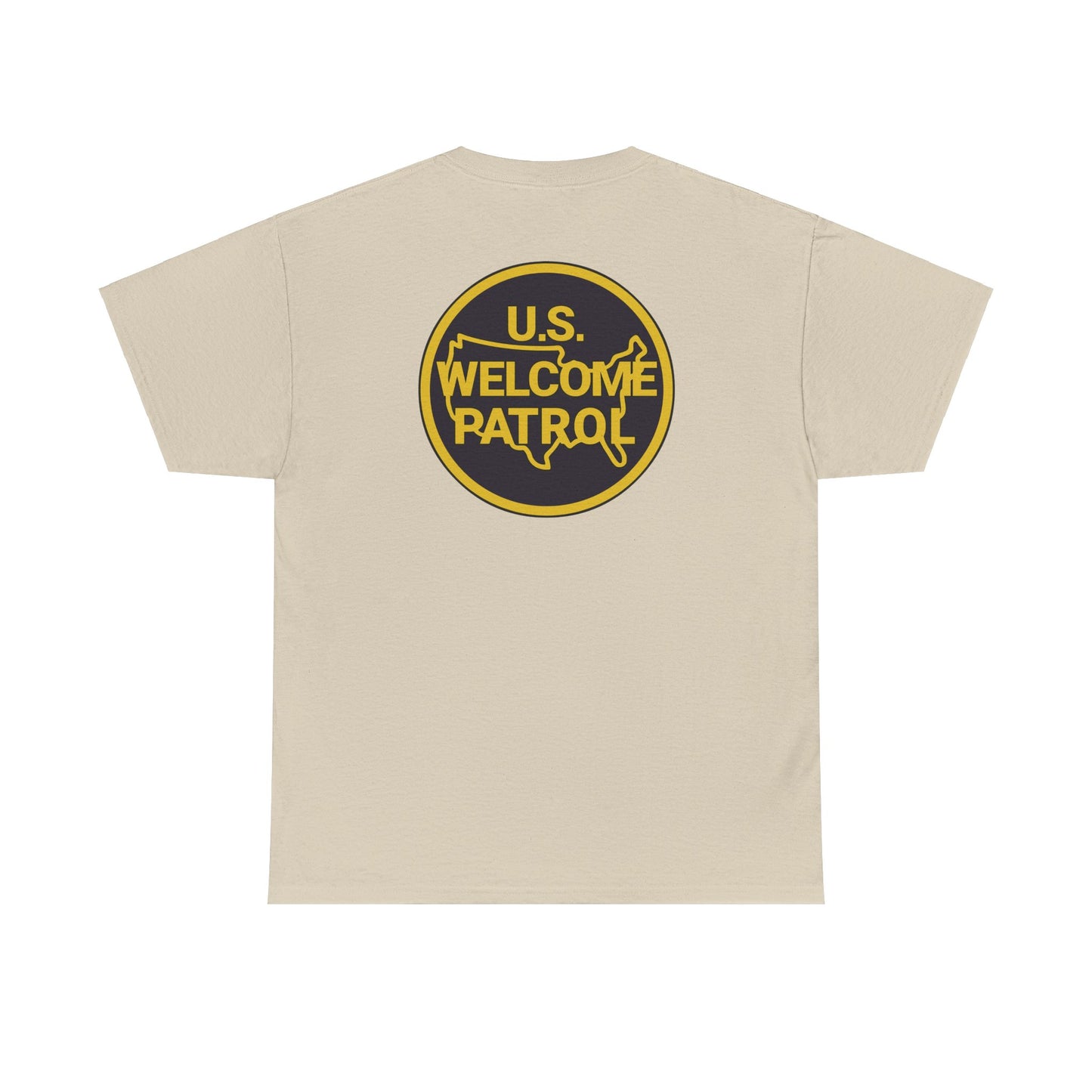 US Welcome Patrol Parody - Gildan Unisex Heavy Cotton Tee