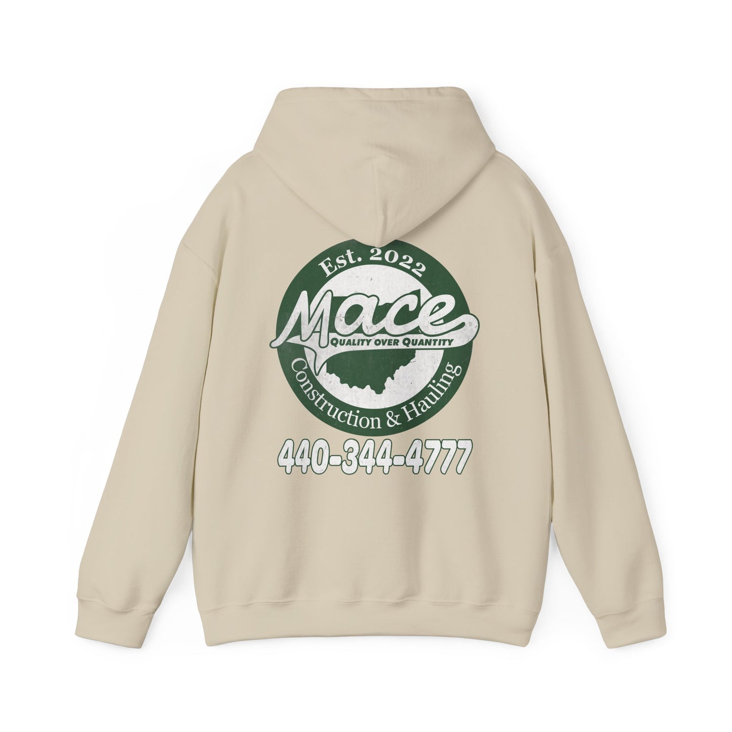 Mace Construction & Hauling - Unisex Heavy Blend™ Hooded Sweatshirt