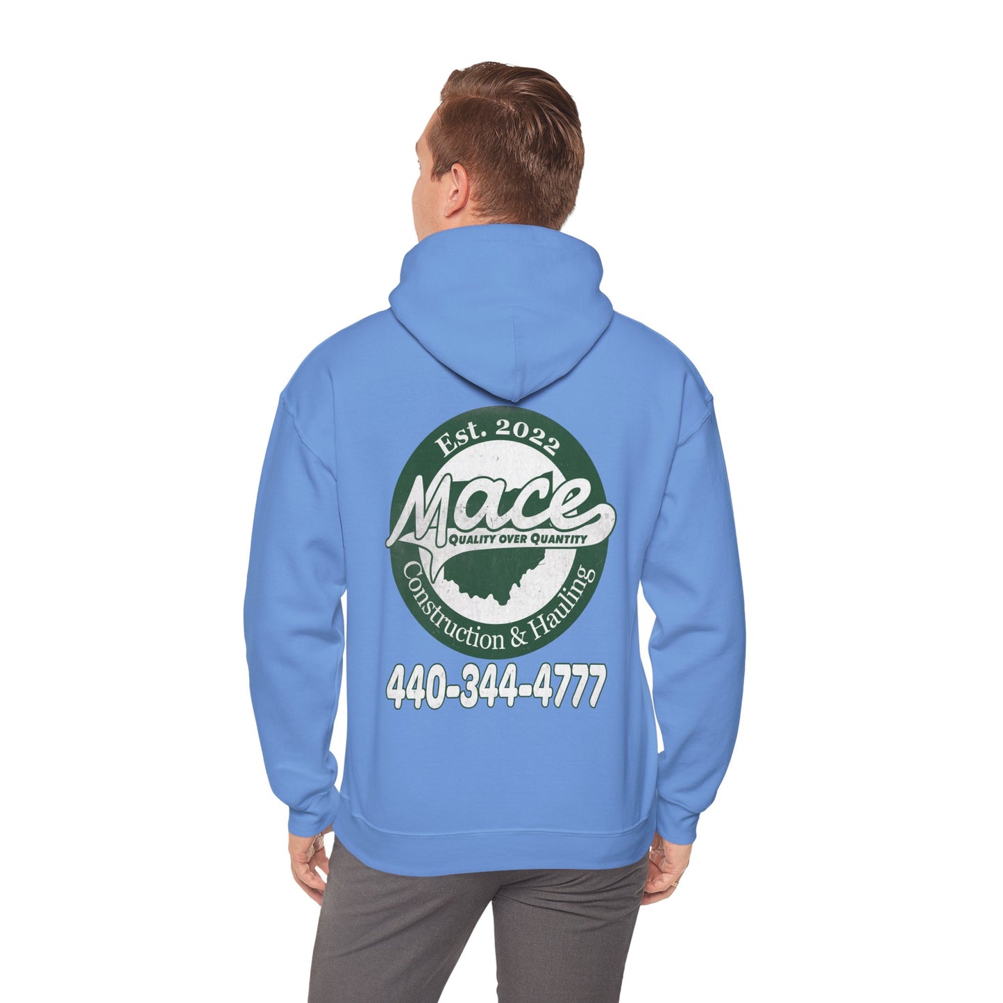 Mace Construction & Hauling - Unisex Heavy Blend™ Hooded Sweatshirt