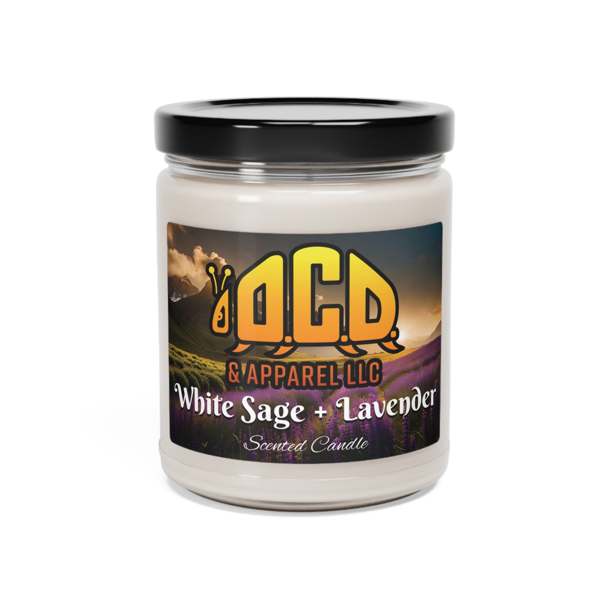 O.C.D. & Apparel - Scented Soy Candle, 9oz - OCDandApparel