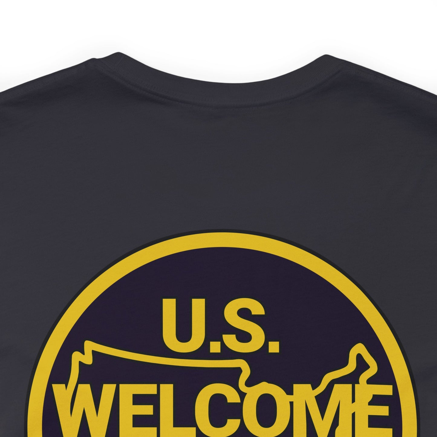 US Welcome Patrol Parody - Unisex Jersey Short Sleeve Tee - OCDandApparel