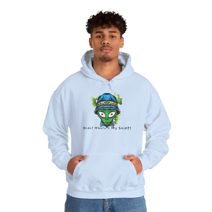 Smokin Alien - Amigo, ¿dónde está mi barco? - Sudadera con capucha unisex Heavy Blend™