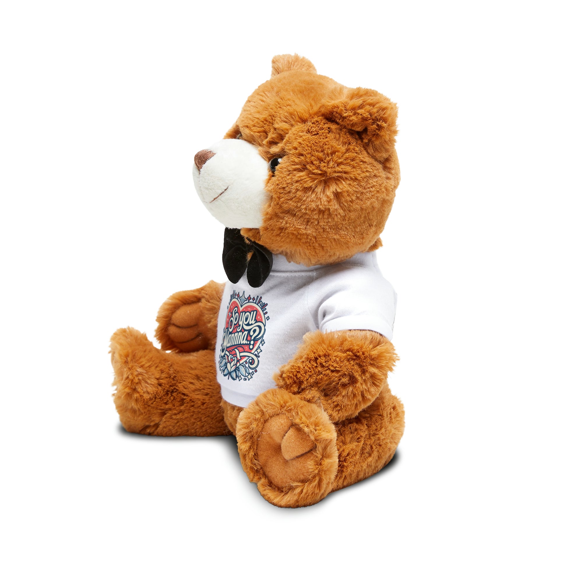 So You Wanna - Teddy Bear with T-Shirt - OCDandApparel