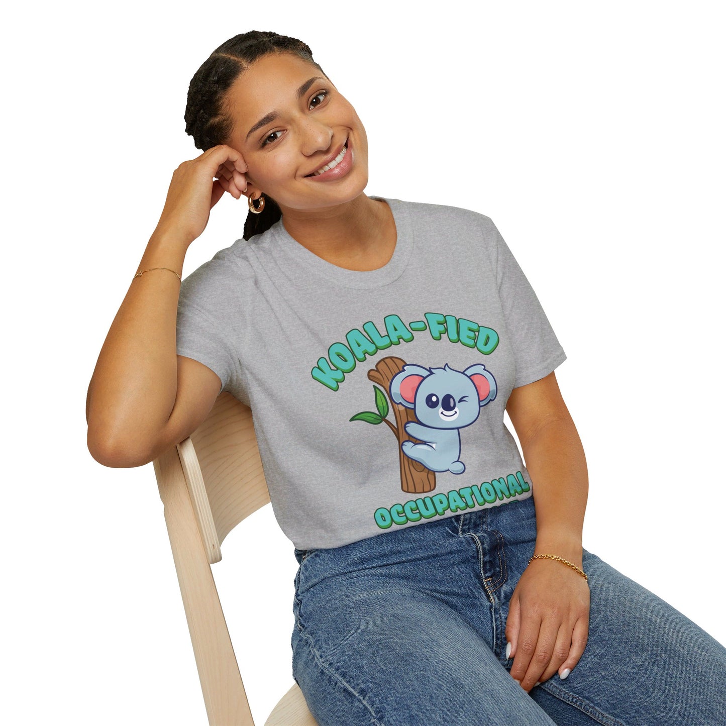 Koala-Fied Occupational Therapist - Unisex Softstyle T-Shirt