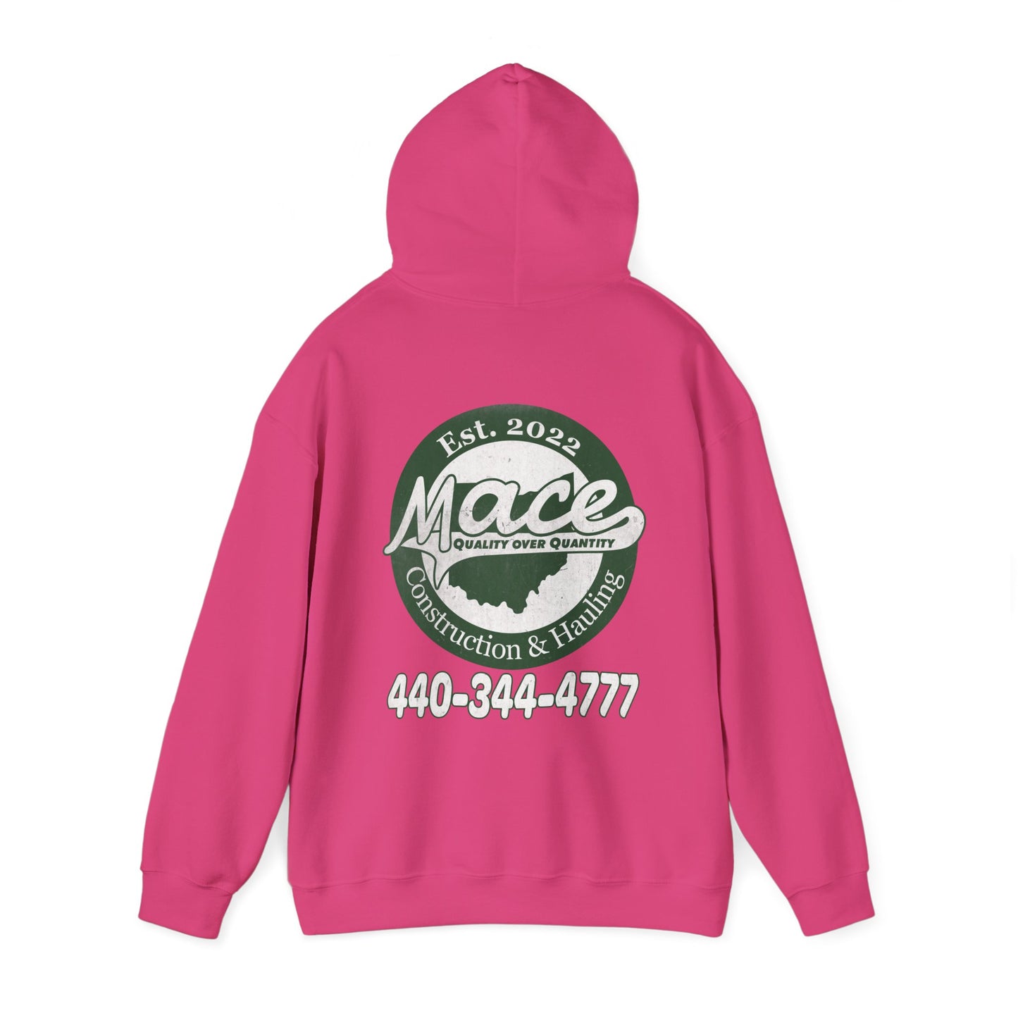 Mace Construction & Hauling - Unisex Heavy Blend™ Hooded Sweatshirt