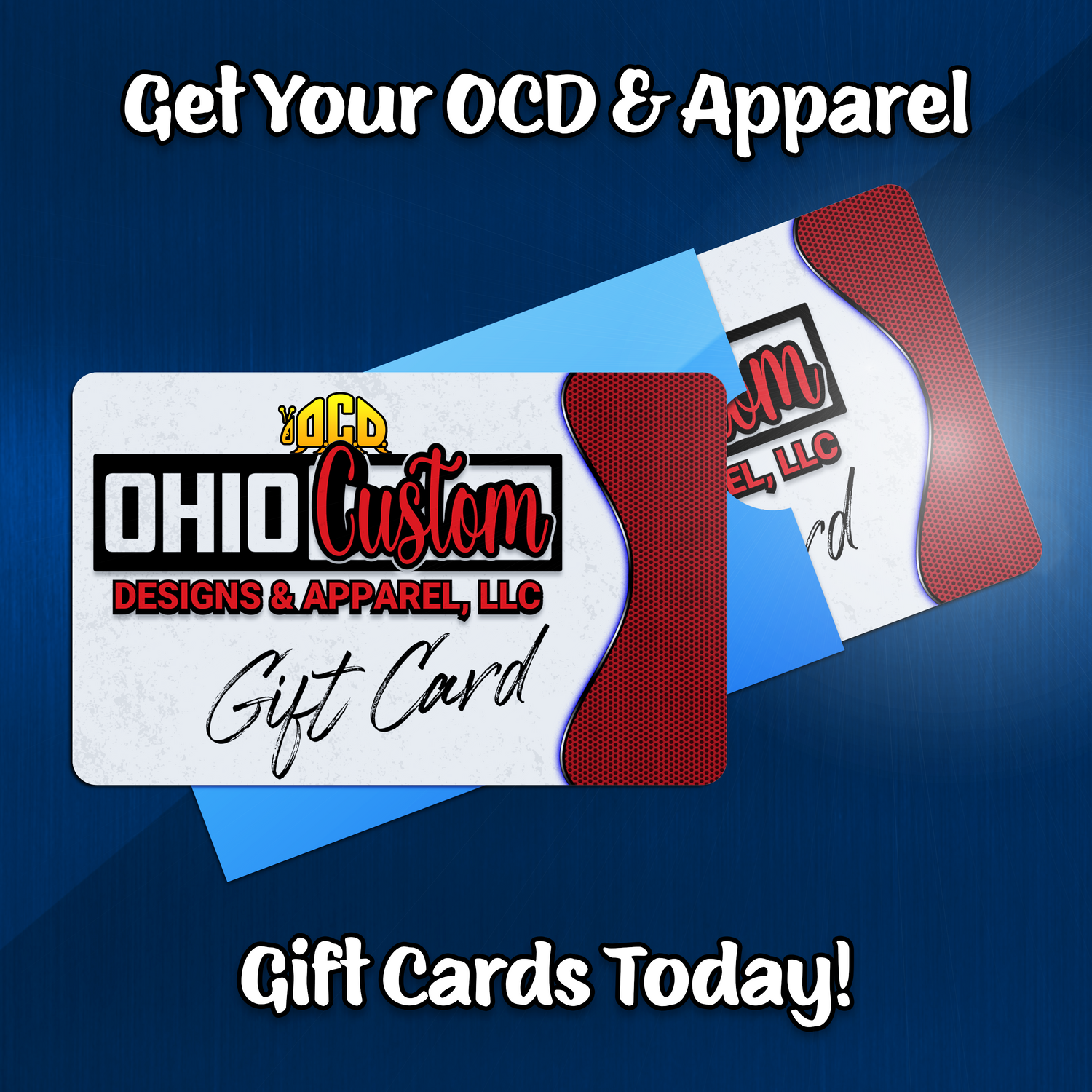 Ohio Custom Designs & Apparel Gift Card - OCDandApparel