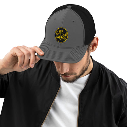 US Welcome Patrol Parody - Trucker Cap - OCDandApparel